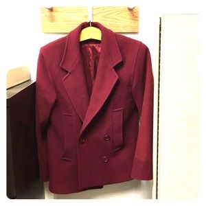 Calvin Klein short wool coat